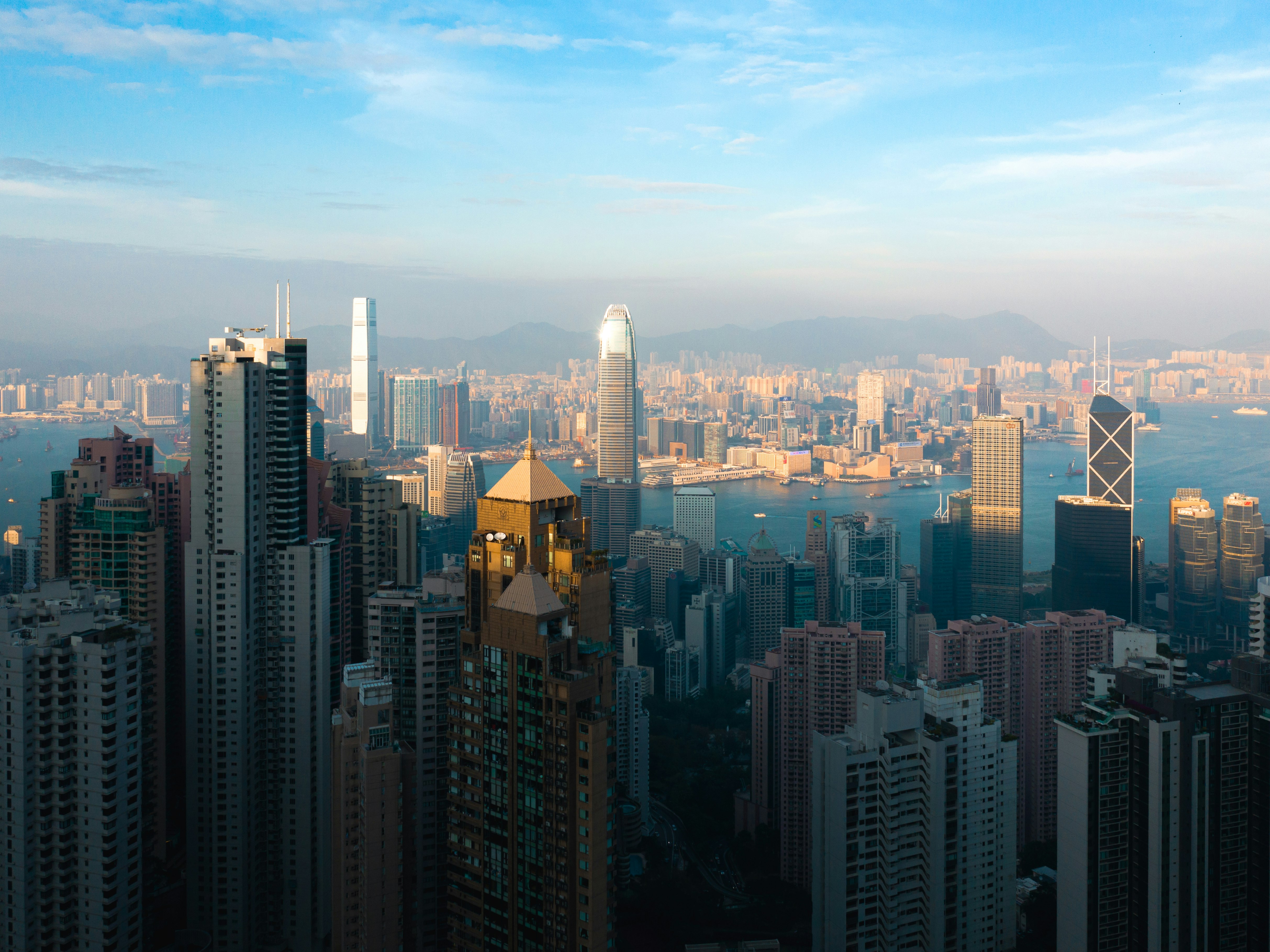 aerial view of city buildings during daytime